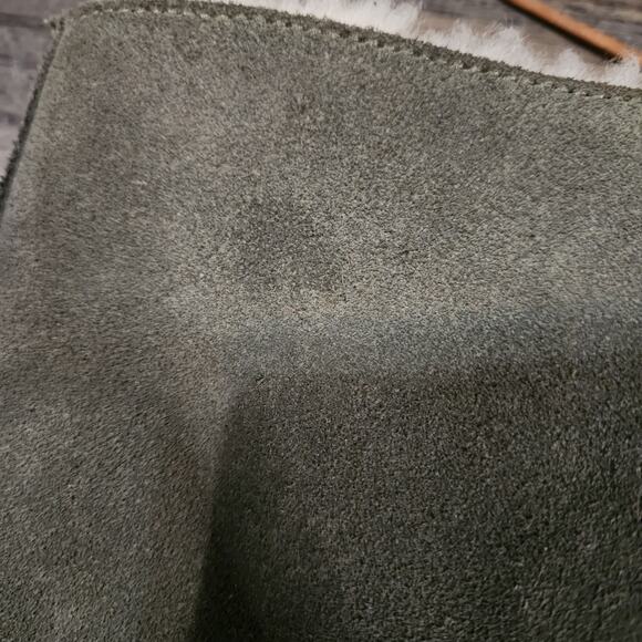 Ugg Australia Whitley 5230 Women's 7 Olive Green Lace Up Tall Boots BX38 - Picture 3 of 11